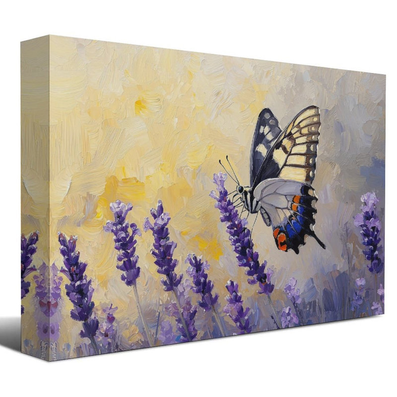 Toile encadrée 24 "x 36" avec cadre en bois, prête à être accrochée, 24 po x 36 po