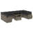 Vidaxl Garden Sofa Set Grey