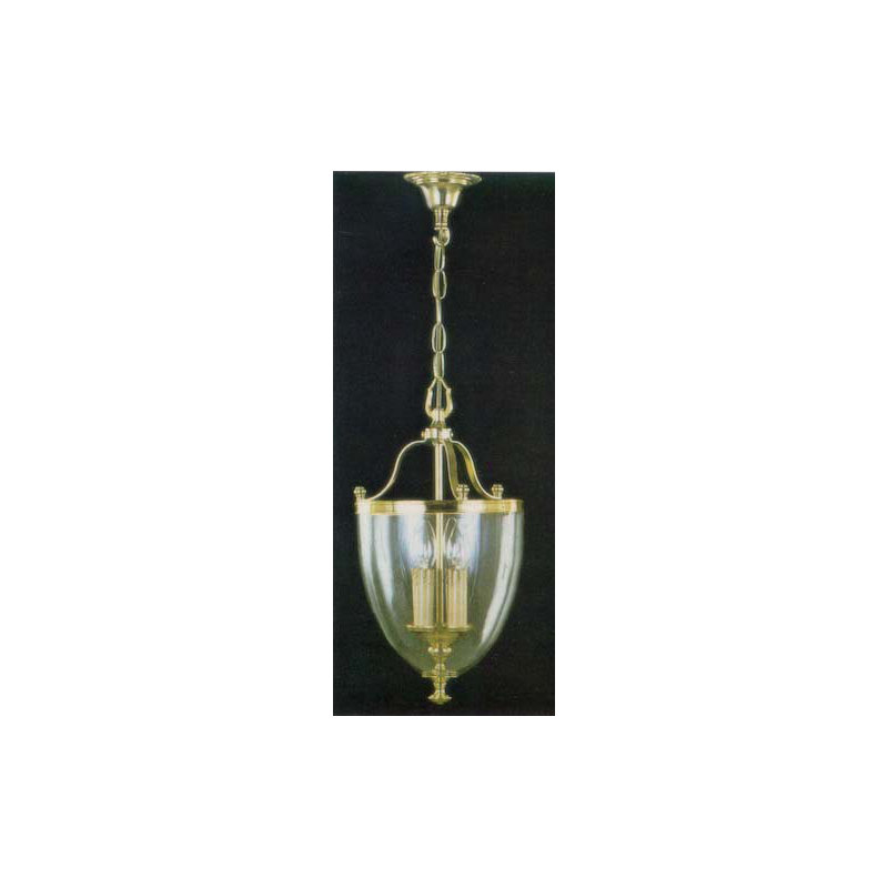 Cowie 4 - Light Urn Pendant, Polished Brass