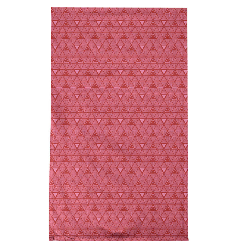Serviette à thé triangles fêtes, Polyester sergé