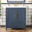 Meuble-lavabo avec lavabo, 2 portes et tablettes de rangement-2085337488