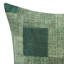 Praia 22" Fabric Green  Throw Pillow