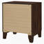 Table de chevet 2 tiroirs Walnut