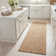 Garette Natural Fiber Jute Pile Jute Solid Color Rug in Natural