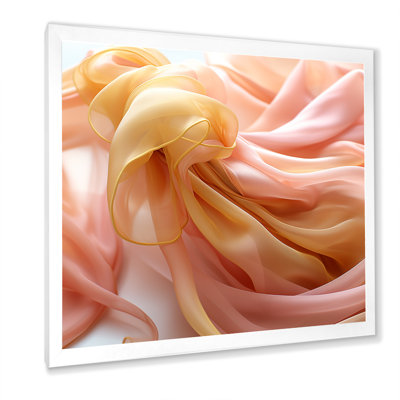 Gentle Smooth Fabric Wave I - Print