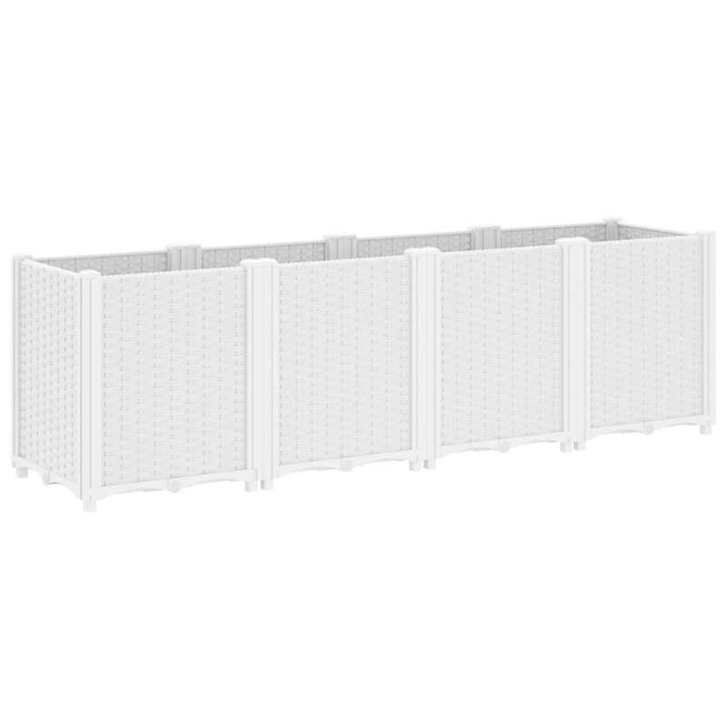 Benilde Planter Box, White