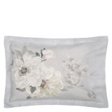 Fleurs Blanche Platinum Sham