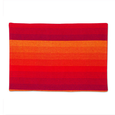 Ensemble de napperons en coton 6 pièces