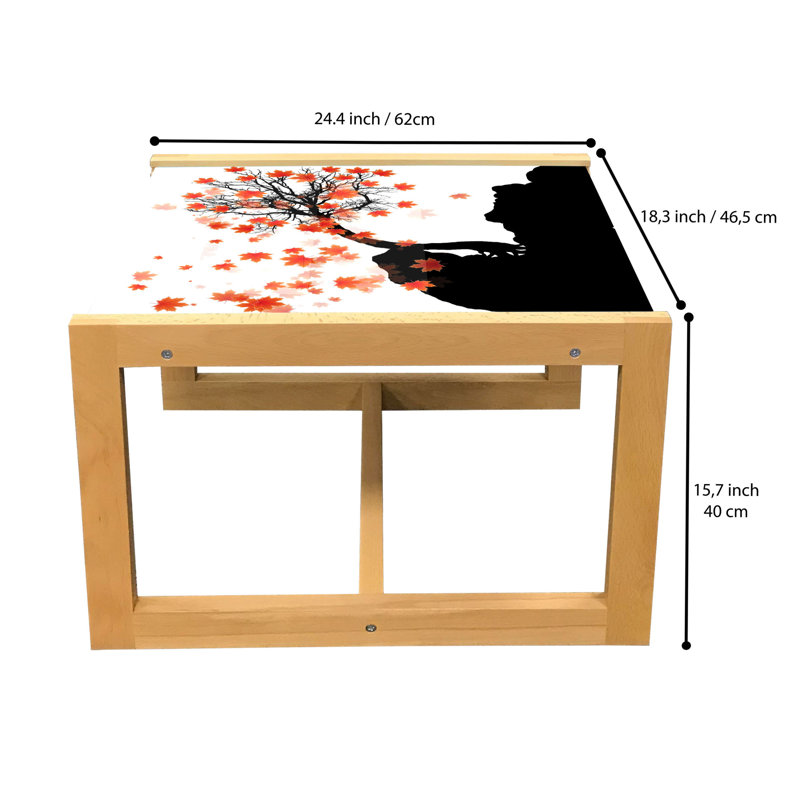 Jadeyn Sled Coffee Table, 62cm H x 46cm W x 40cm D