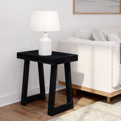 Camy Solid Wood End Table