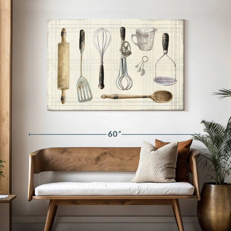 Senne Floursack Kitchen Dark, 32" H x 48" W