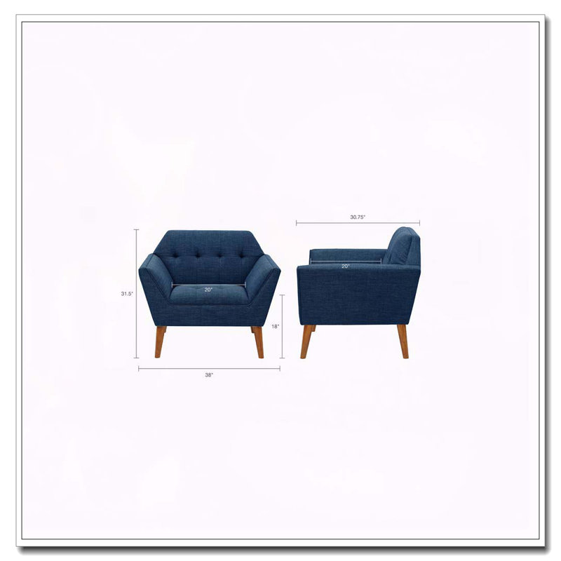 Lounge Chair, Blue