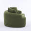 Canapé Boneless avec tissu en chenille grain de bois, canapé en éponge haute densité, canapé compact sans assemblage pour petits espaces et appartements, capacité de 300 lb-210795943