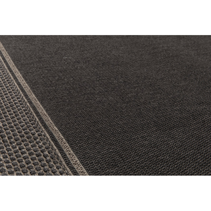Tilly-Mae Flatweave Indoor/Outdoor Brown Rug, Rectangle 240 x 305cm