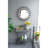 Galvanized Tray Table Accent Table