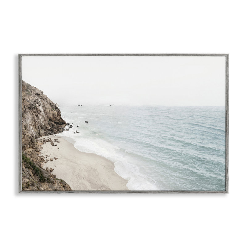 Giclée de California Coast Cliff par Sissi et Seb, Estampe numérique Farmhouse, H 16 po x l 24 po
