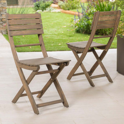 Outdoor Acacia Wood Folding Dining Chair
