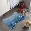 Tapis bleu dégradé 1 pièce