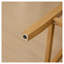 Ensemble de 2 tabourets de bar en bois massif à dossier en rotin avec coussin en lin beige, siège de style nautique à hauteur de comptoir-1414962313-1414962315