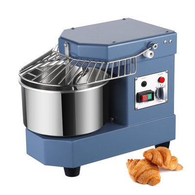 Mélangeur sur socle 450W, machine à 3 vitesses avec bol en acier inoxydable pour le pain et la pizza