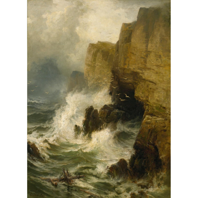 Cliffs In A Storm