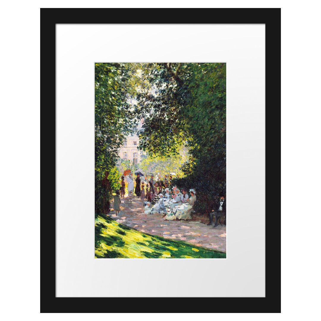 Der Park Monceau von Claude Monet