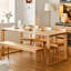 Table de salle à manger Burlywood-1854801320