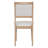 6-Piece Retro Dining Set, 1 Rectangular Table with 4 Upholstered Chairs and 1 Bench-81858191