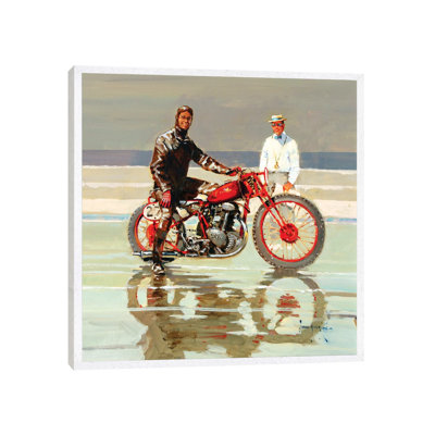 The Sandracer by John Haskins - Painting on Canvas