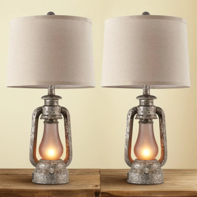 Ensemble de 2 lampes de table Farmhouse