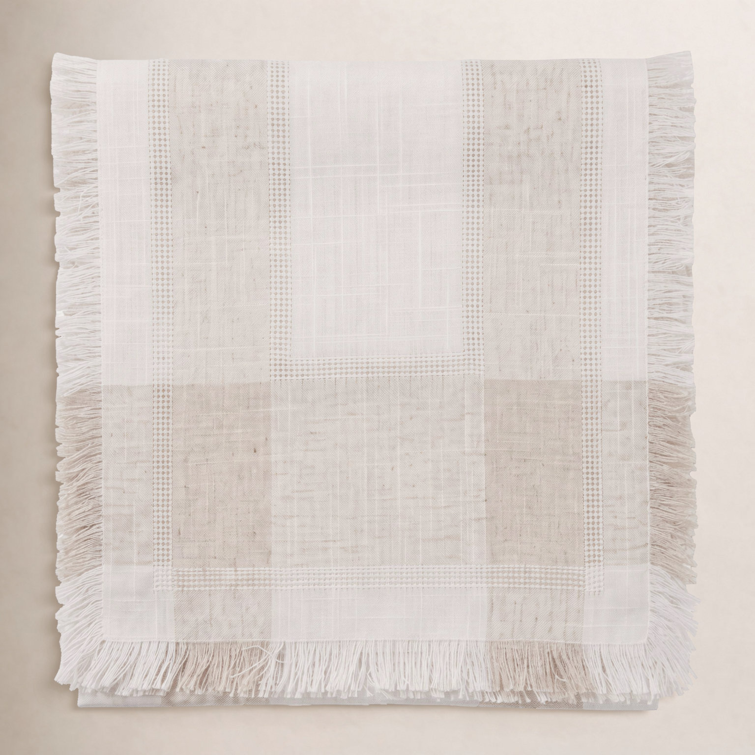 Fringed Table Runner, 90