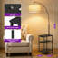 193 H cm Powder Coated Tray Table Floor Lamp-16797717
