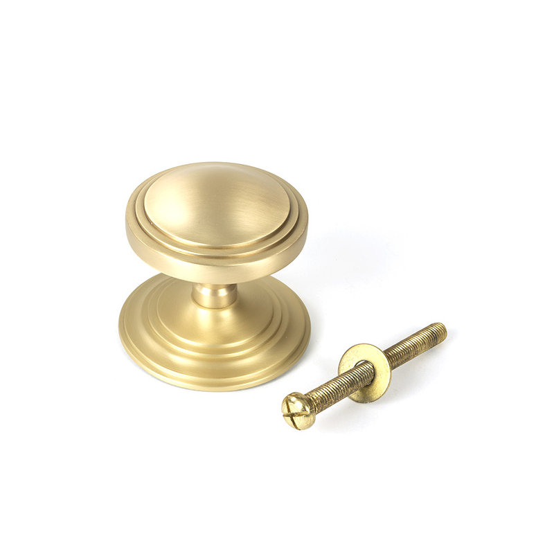 Art Deco Single Dummy Door Knob