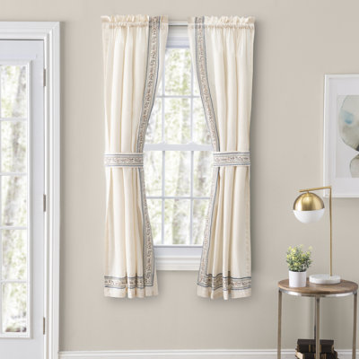 Cotton Room Darkening Curtain Pair