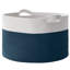 Panier de rangement en corde de coton avec poignées, panier à linge pour bébé, panier à jouets-1748192932-1756984660