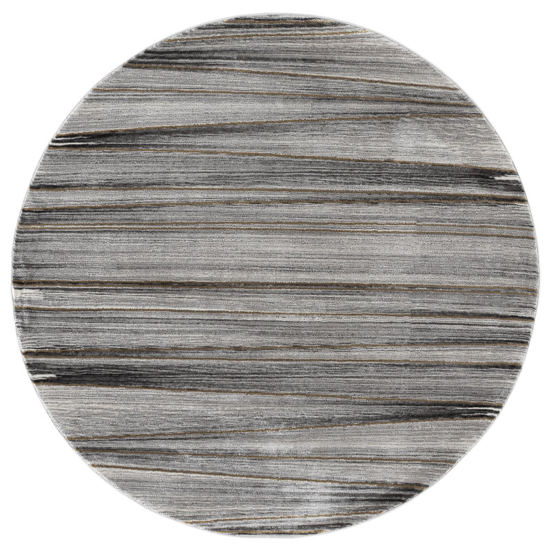 Craft 822 Performance Abstract Rug, 6'-7" X 6'-7" Round