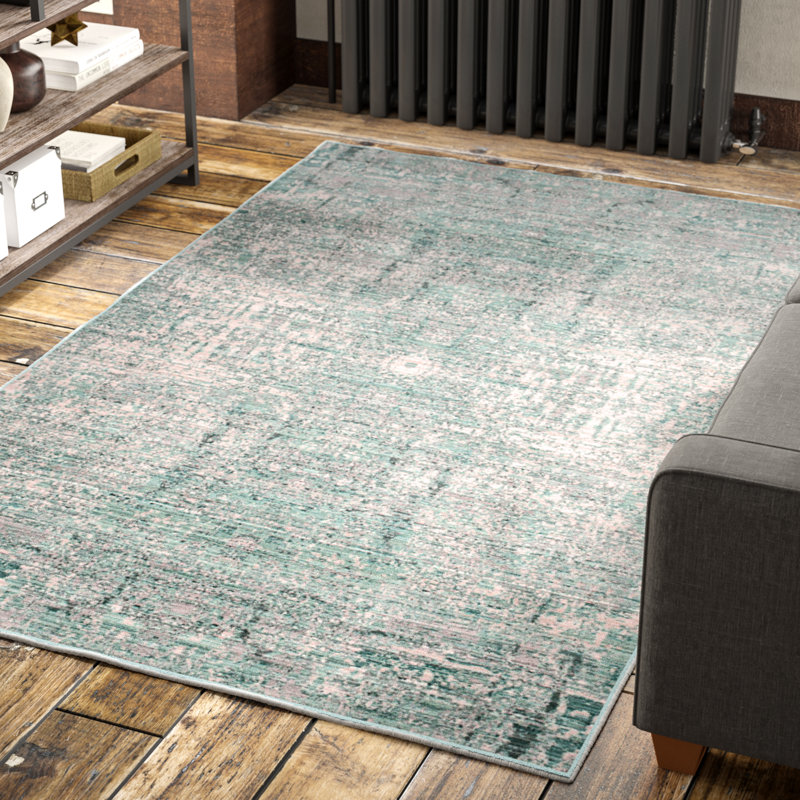 Mailelani Performance Abstract Rug, Rectangle 5' x 8'