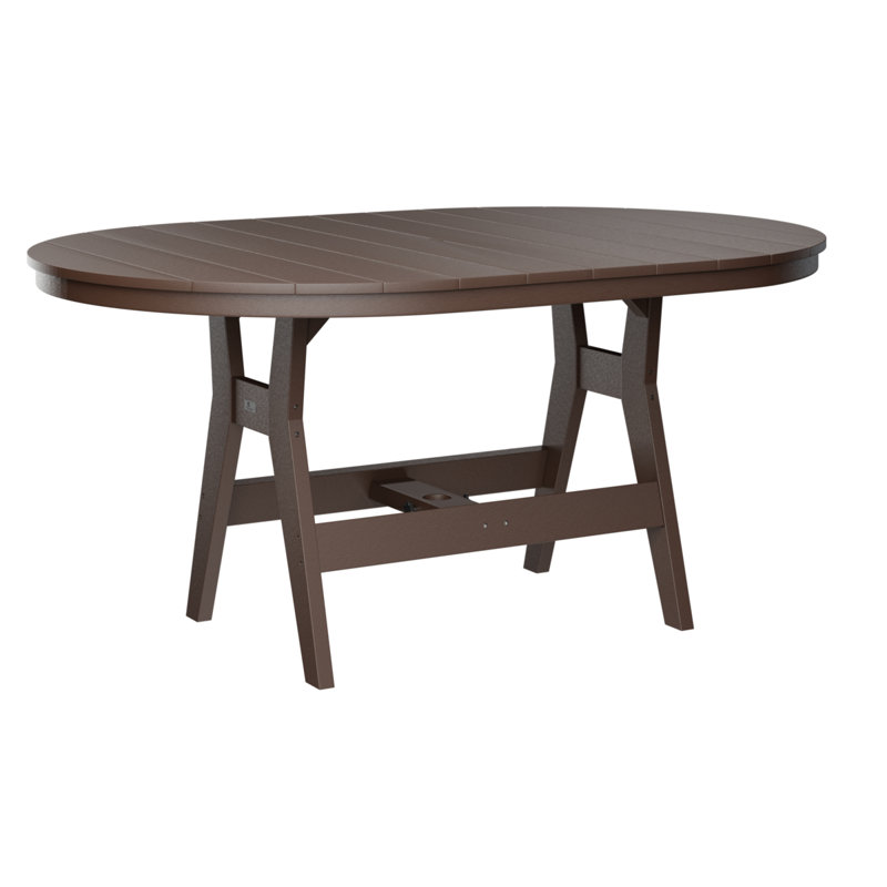 Table de bar 64 po Tierney, Chocolat / Brun