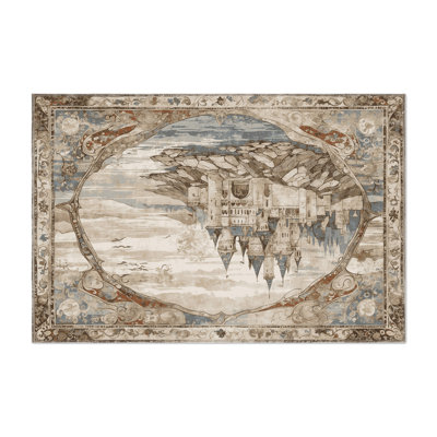 Loyalty's Stronghold Indoor And Outdoor Area Rug