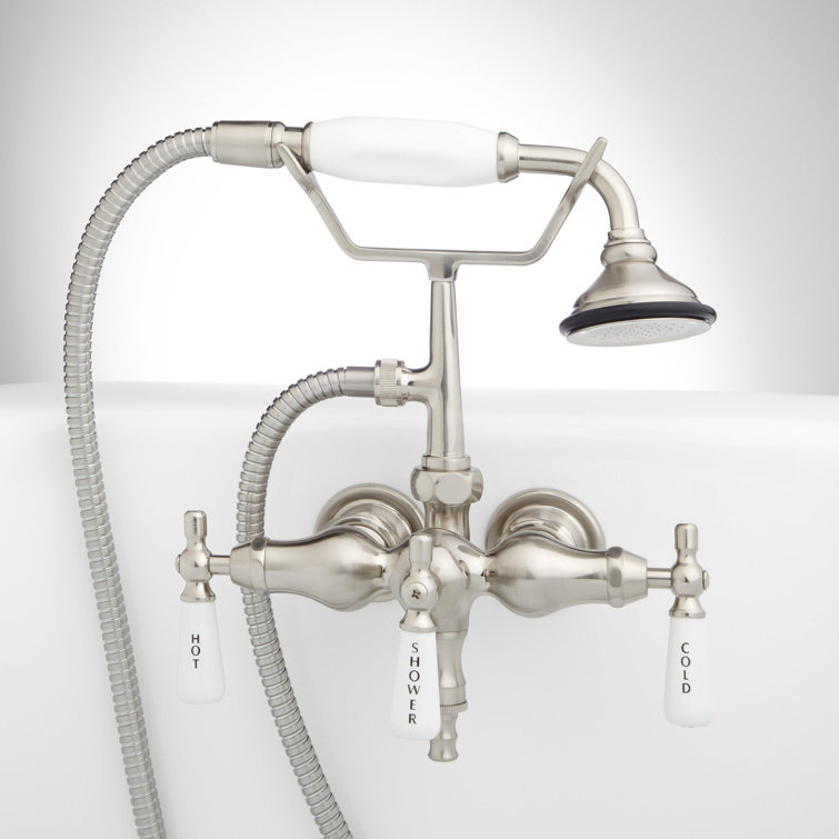 Woodrow Wall Mounted Tub Spout with Handshower