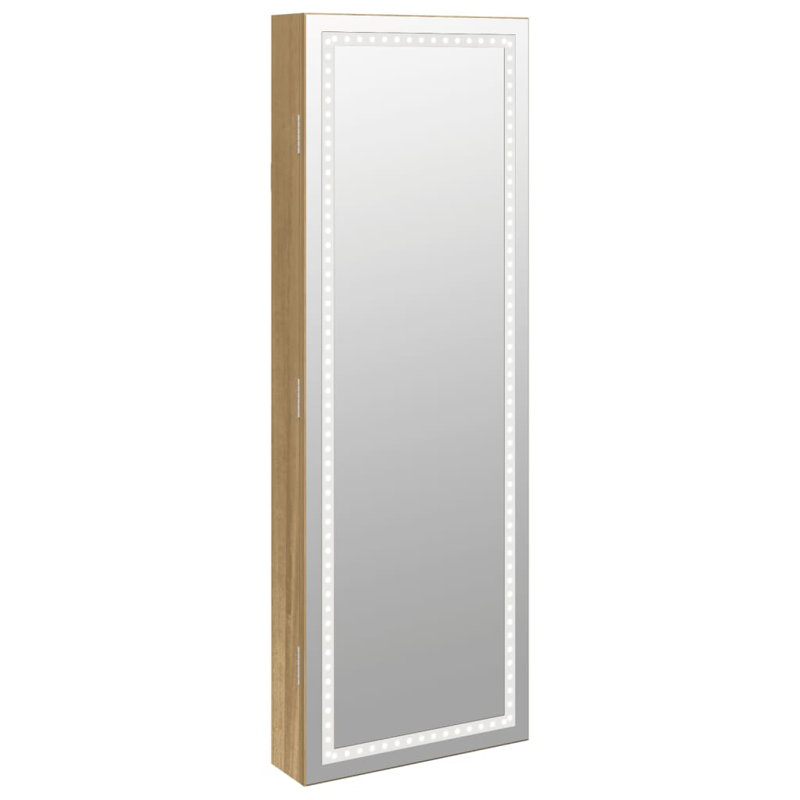 Mycoff Jewelry Armoire, Brown