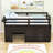 Ditlef Kids Twin Loft Bed with Drawers-1393723521