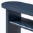 Console Table with Rounded Edges and Sturdy Shelf-1572083615