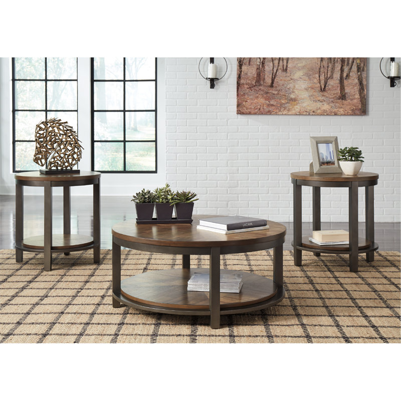Richville 3 - Piece Living Room Table Set
