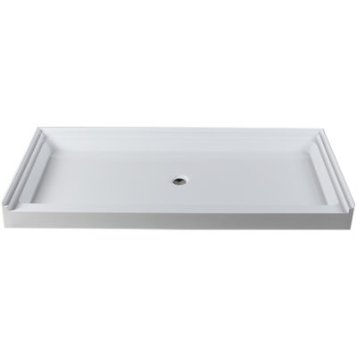 Base de douche à seuil simple l 72 po x P 36 po