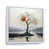 Cadre flottant blanc