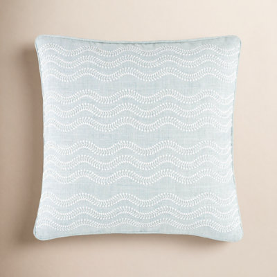 Scout Embroidered Indoor/Outdoor Pillow Cover