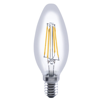 3W E14 Dimmable LED Vintage Edison Candle Light Bulb