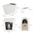 Smart Bidet Toilet, Auto - Open Lid And Flush, Wider Bidet, Warm Water Wash Air Drying, Foot Sensor Activation, Radar Sensing Distance, Washing Modes, Adjustable Temperature, , Dryer Side Memory