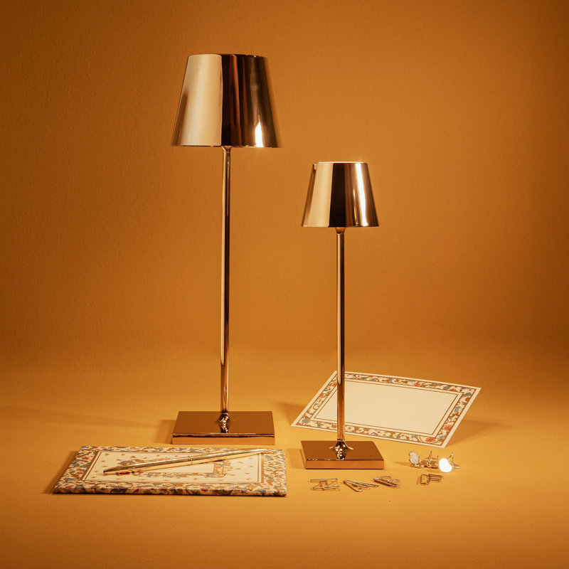 Poldina Pro Micro Table Lamp, Glossy Gold